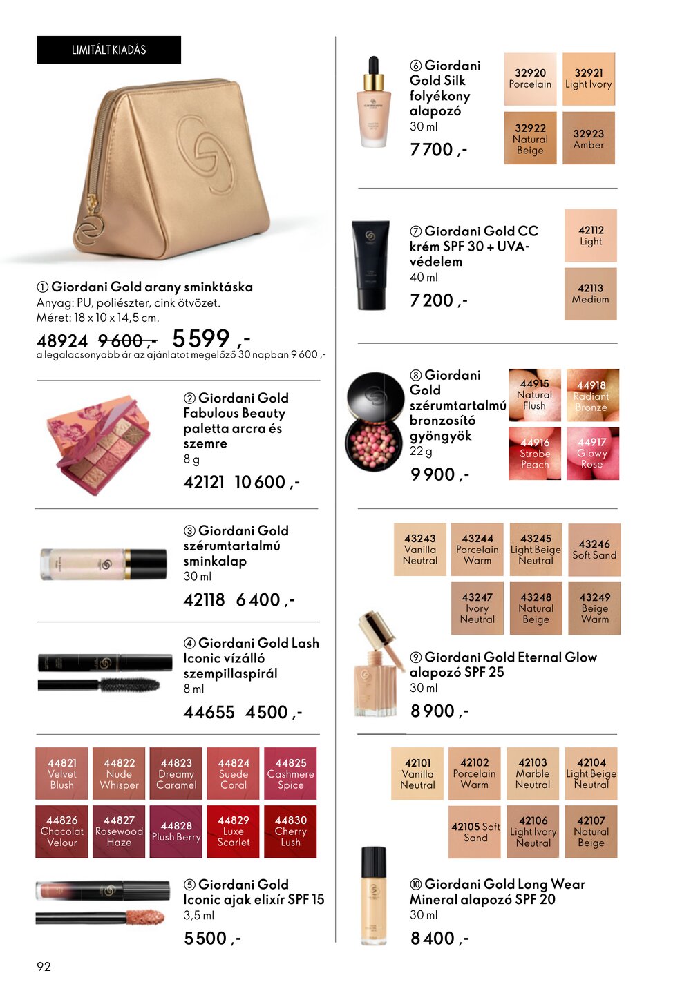 Oriflame akciós újság 2026.05.06-tól - 92. oldal.