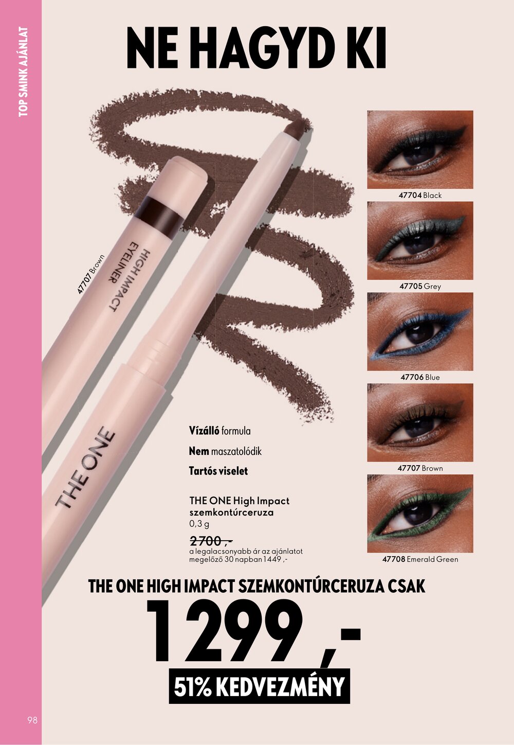 Oriflame akciós újság 2026.05.06-tól - 98. oldal.