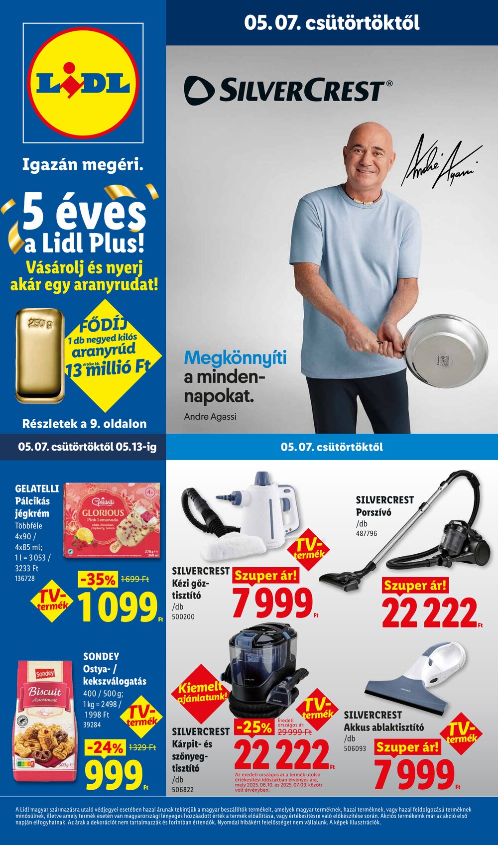 Lidl akciós újság 2026.05.07-től - 1. oldal.