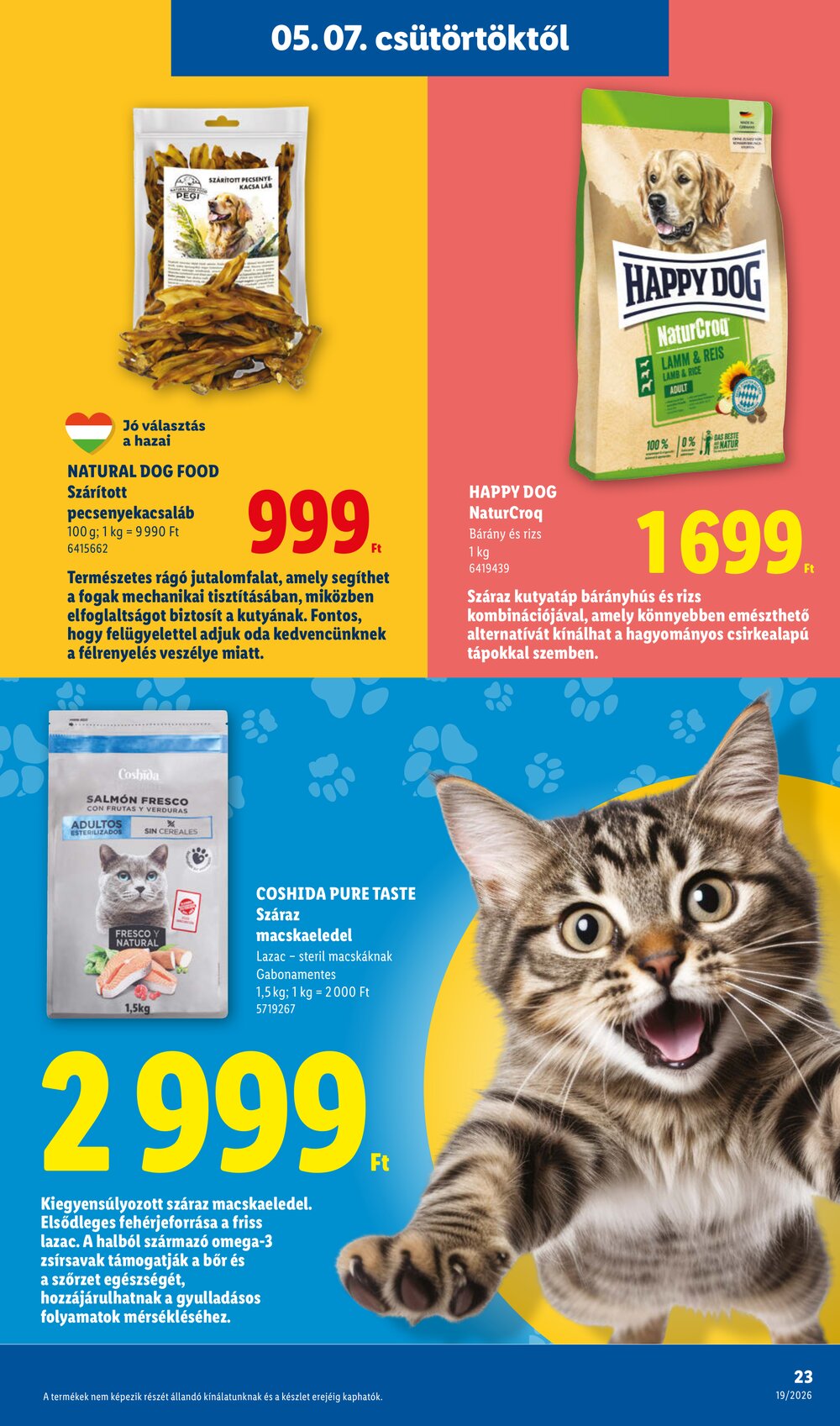 Lidl akciós újság 2026.05.07-től - 23. oldal.