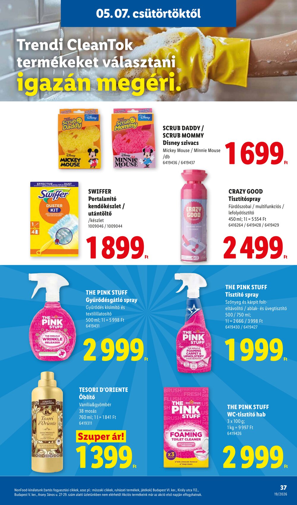 Lidl akciós újság 2026.05.07-től - 37. oldal.