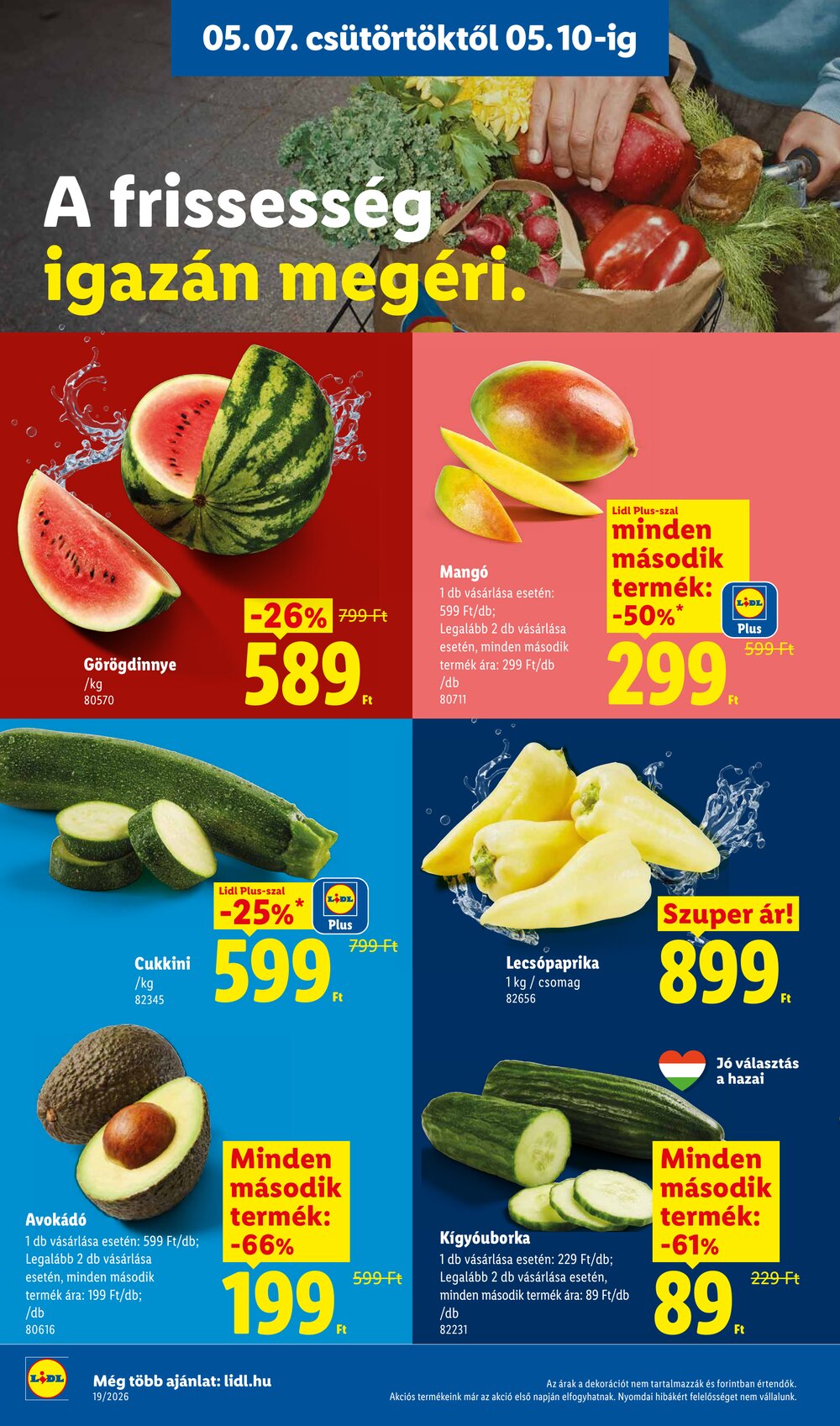 Lidl akciós újság 2026.05.07-től - 4. oldal.