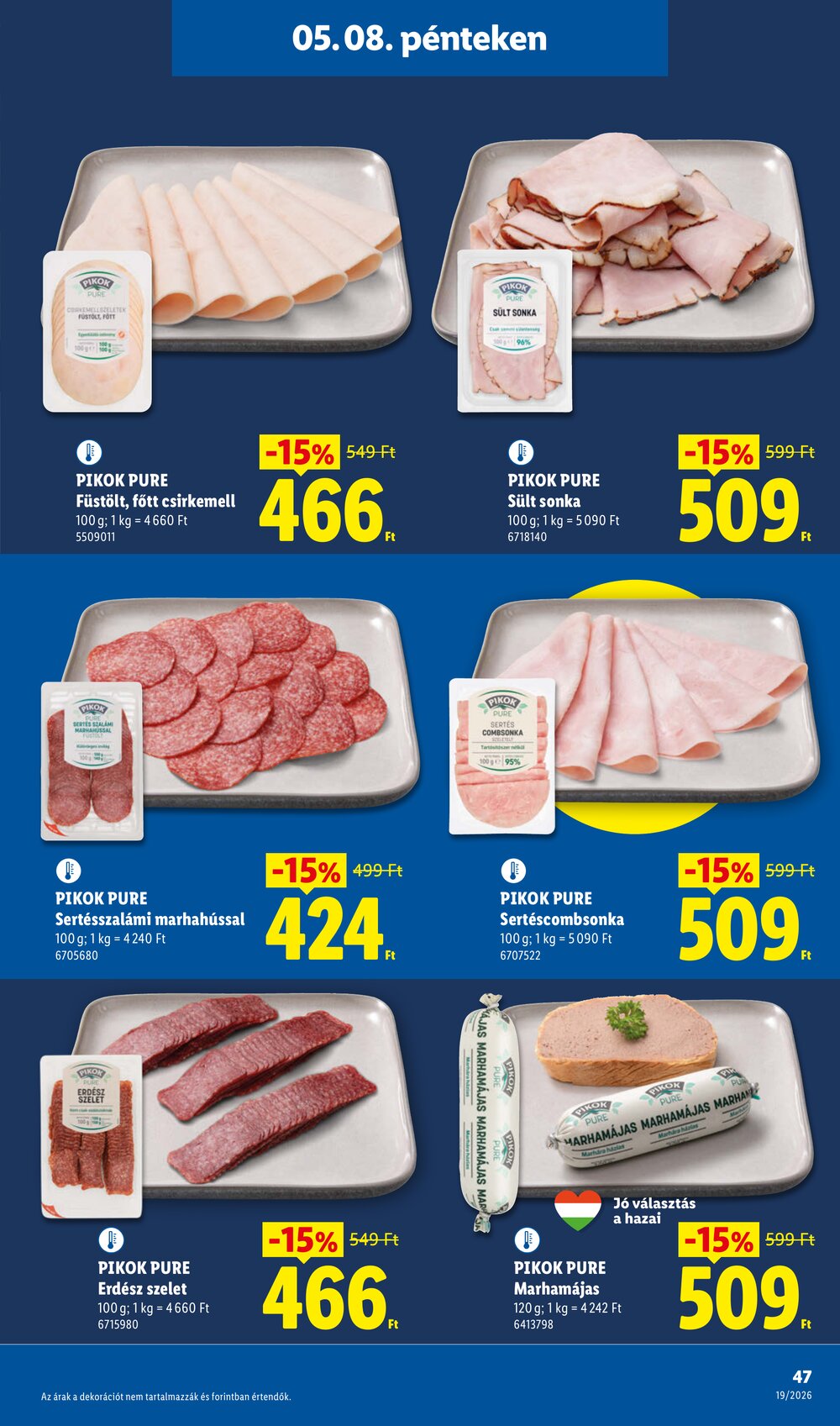 Lidl akciós újság 2026.05.07-től - 47. oldal.