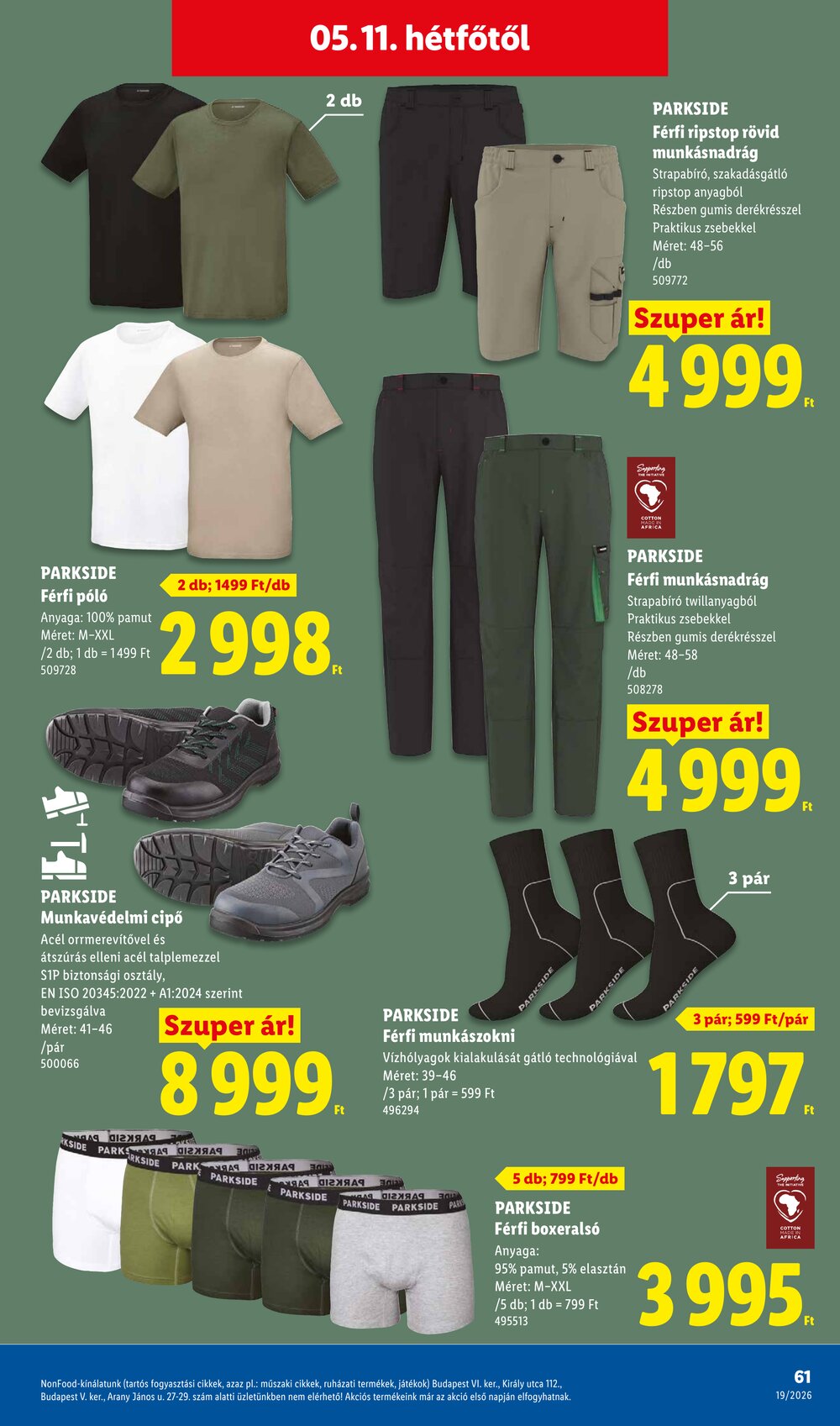 Lidl akciós újság 2026.05.07-től - 61. oldal.