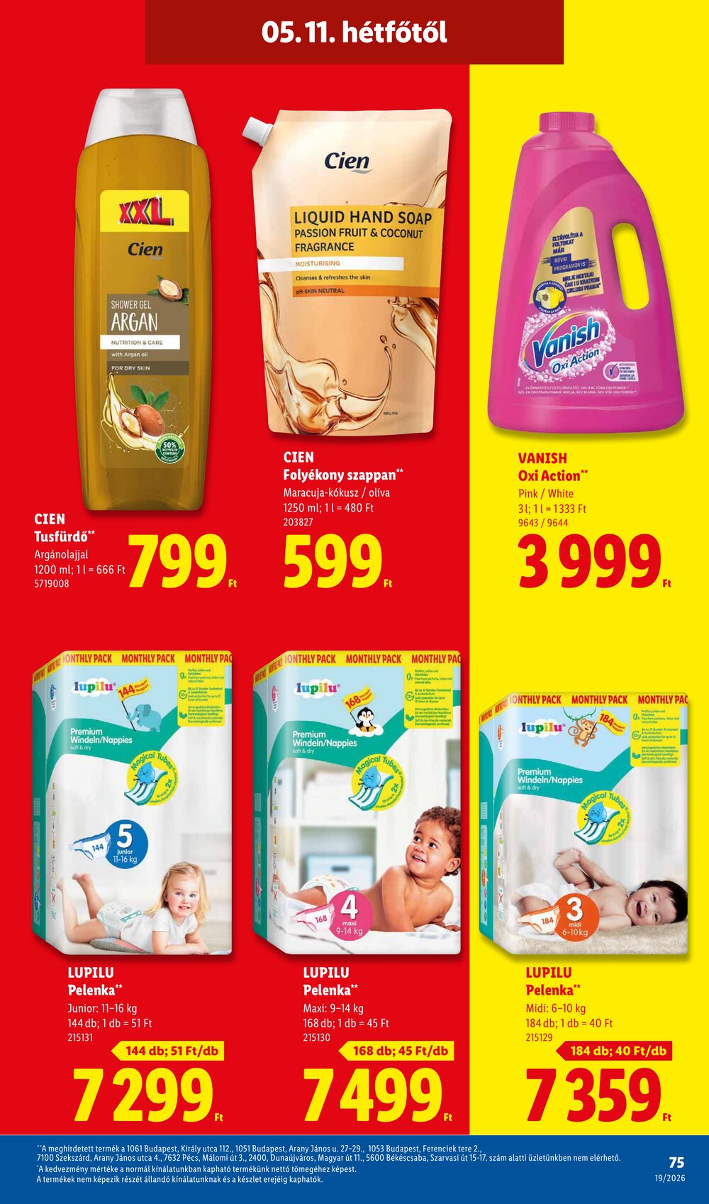 Lidl akciós újság 2026.05.07-től - 75. oldal.