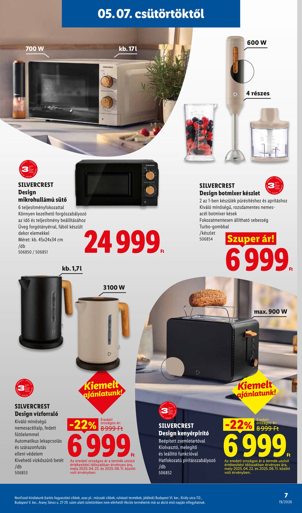Lidl akciós újság 2026.05.07-től - 7. oldal.