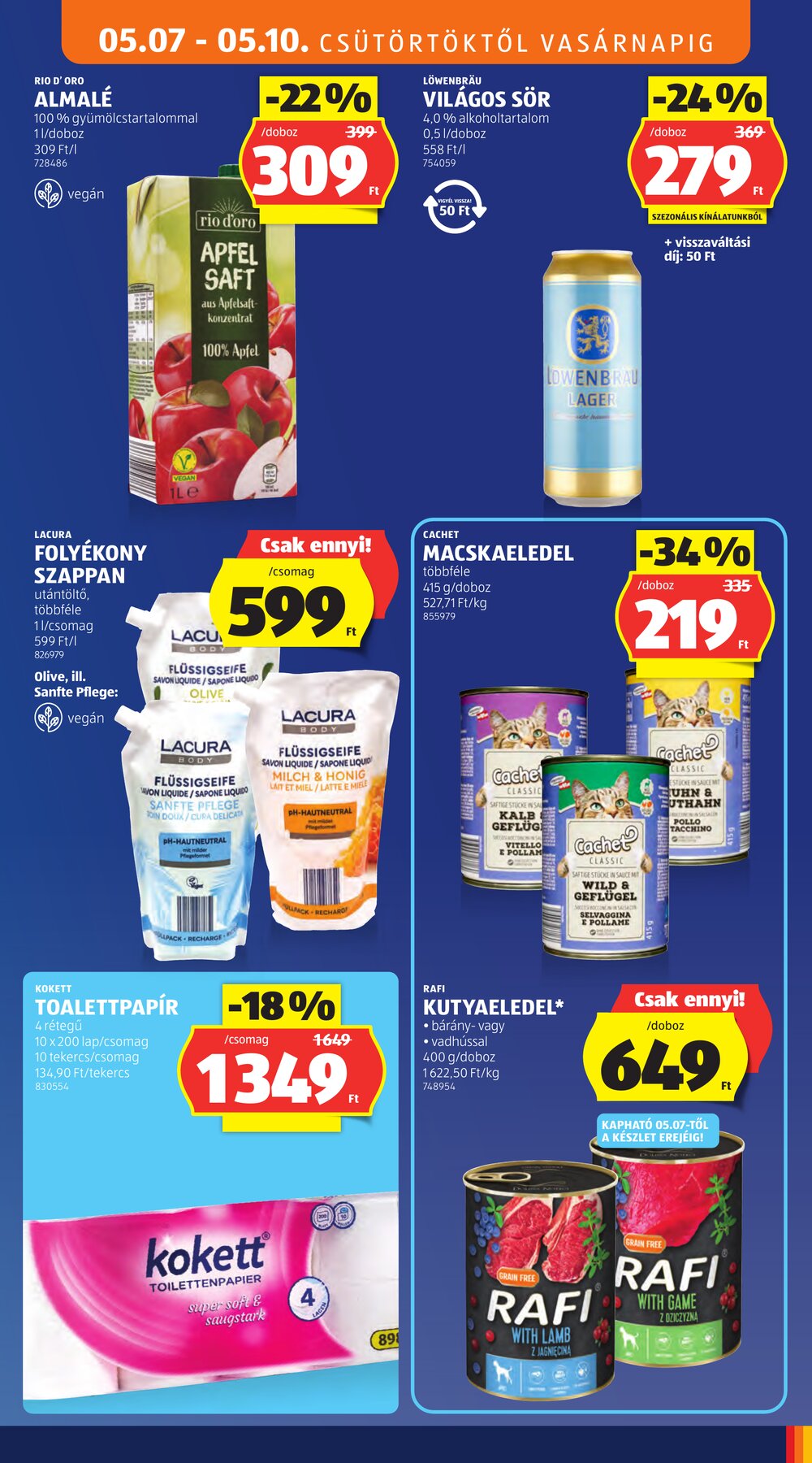 Aldi akciós újság 2026.05.07-től - 15. oldal.