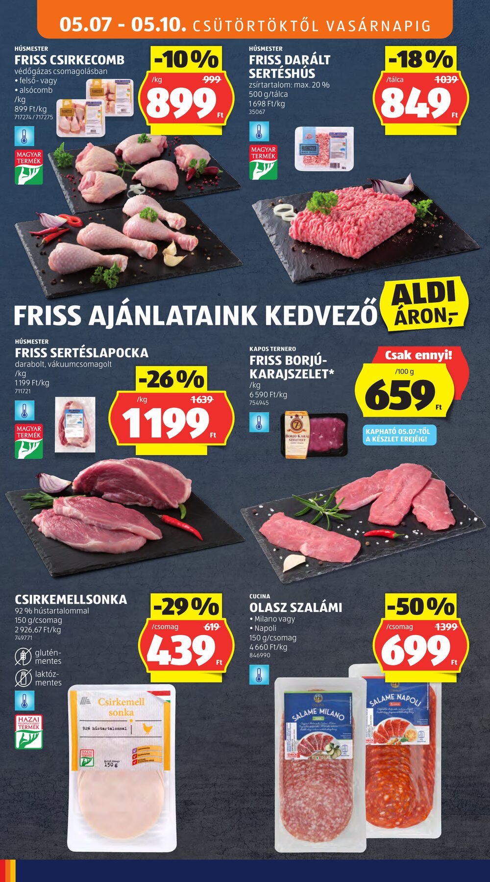 Aldi akciós újság 2026.05.07-től - 8. oldal.