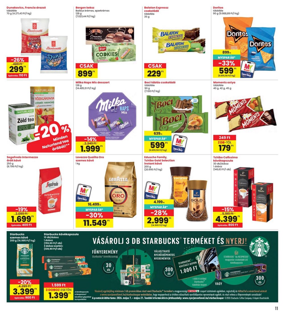Interspar akciós újság 2026.05.07-től - 11. oldal.