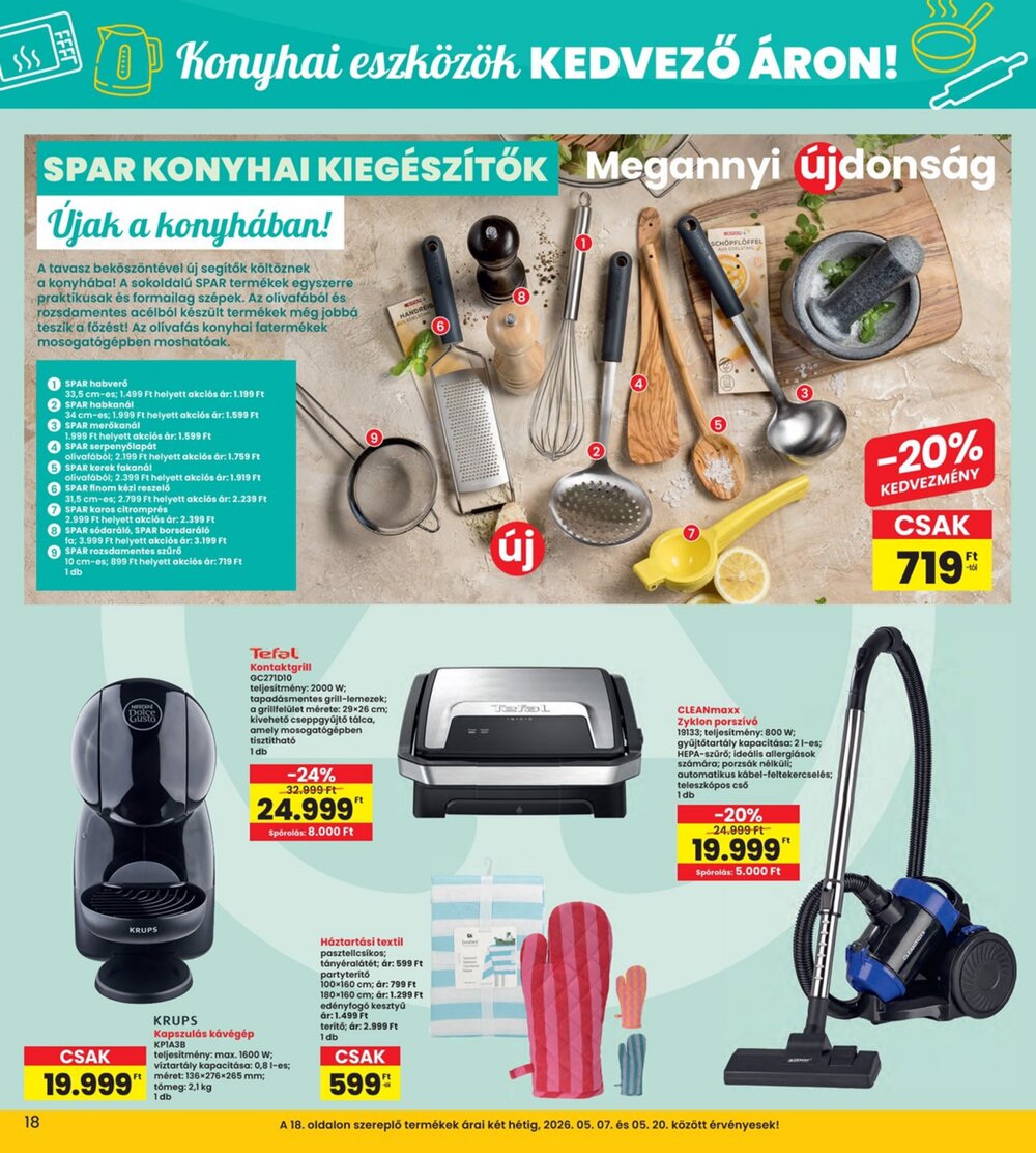 Interspar akciós újság 2026.05.07-től - 18. oldal.