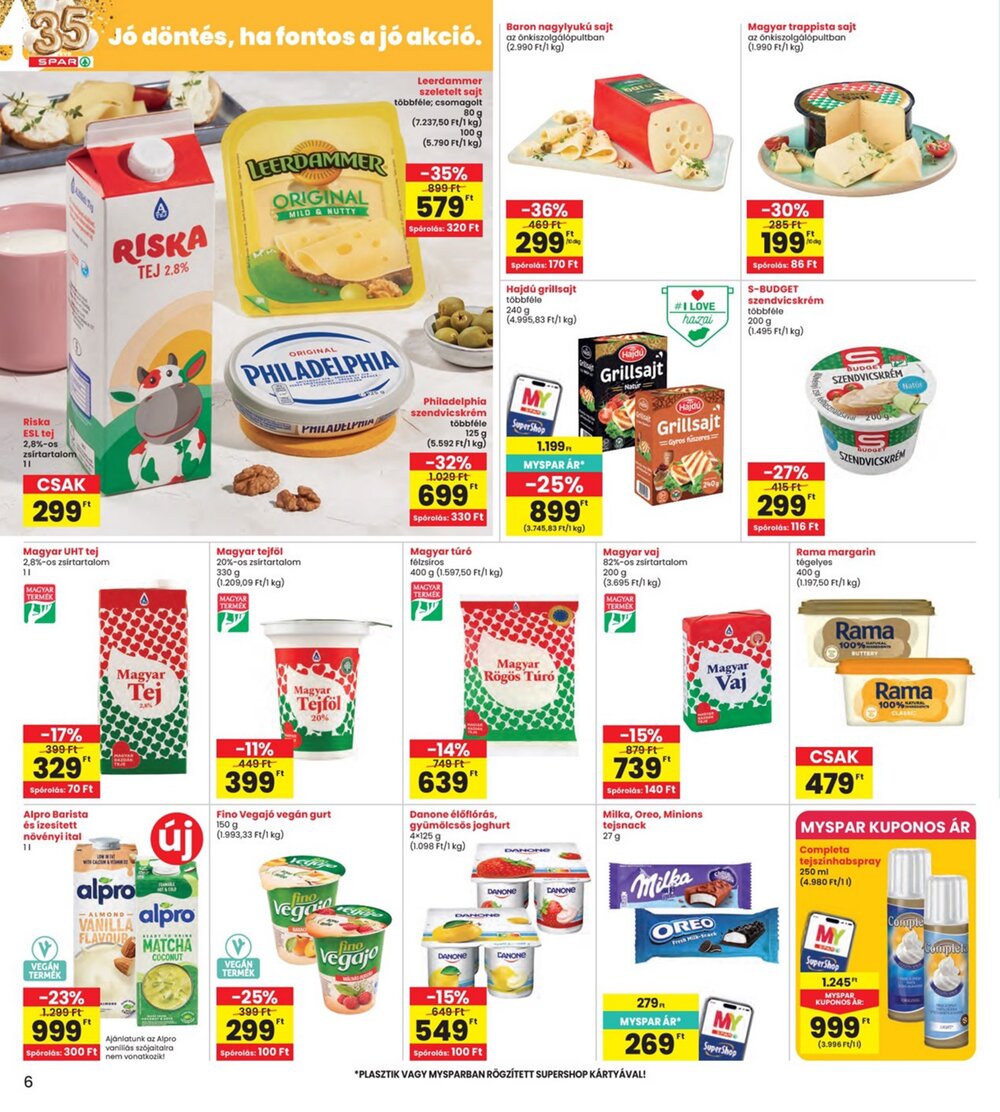 Interspar akciós újság 2026.05.07-től - 6. oldal.