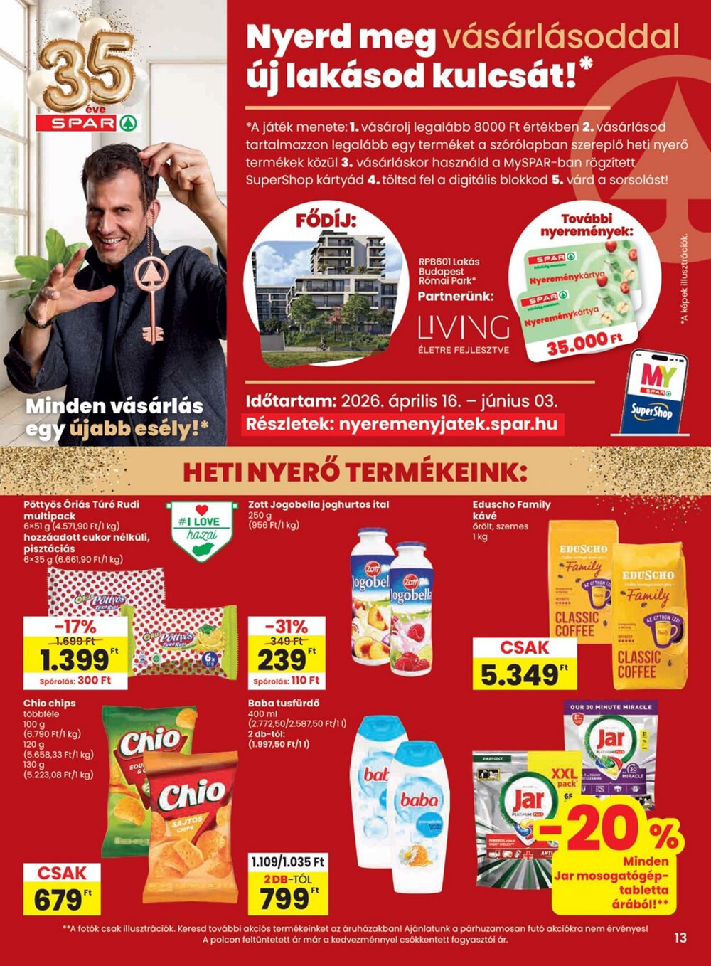 Spar akciós újság 2026.05.07-től - 13. oldal.