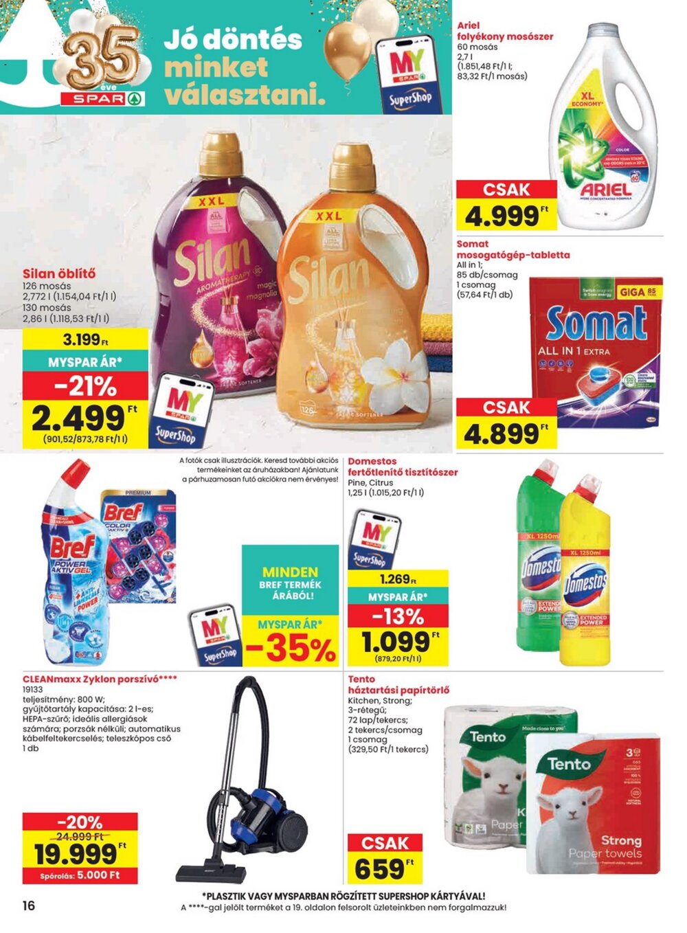 Spar akciós újság 2026.05.07-től - 16. oldal.
