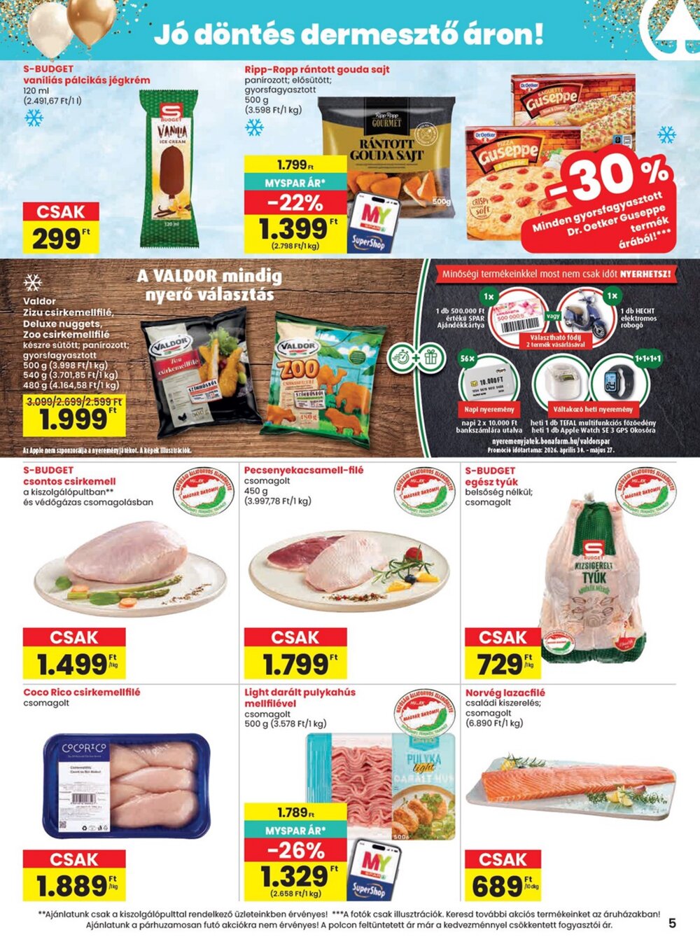 Spar akciós újság 2026.05.07-től - 5. oldal.
