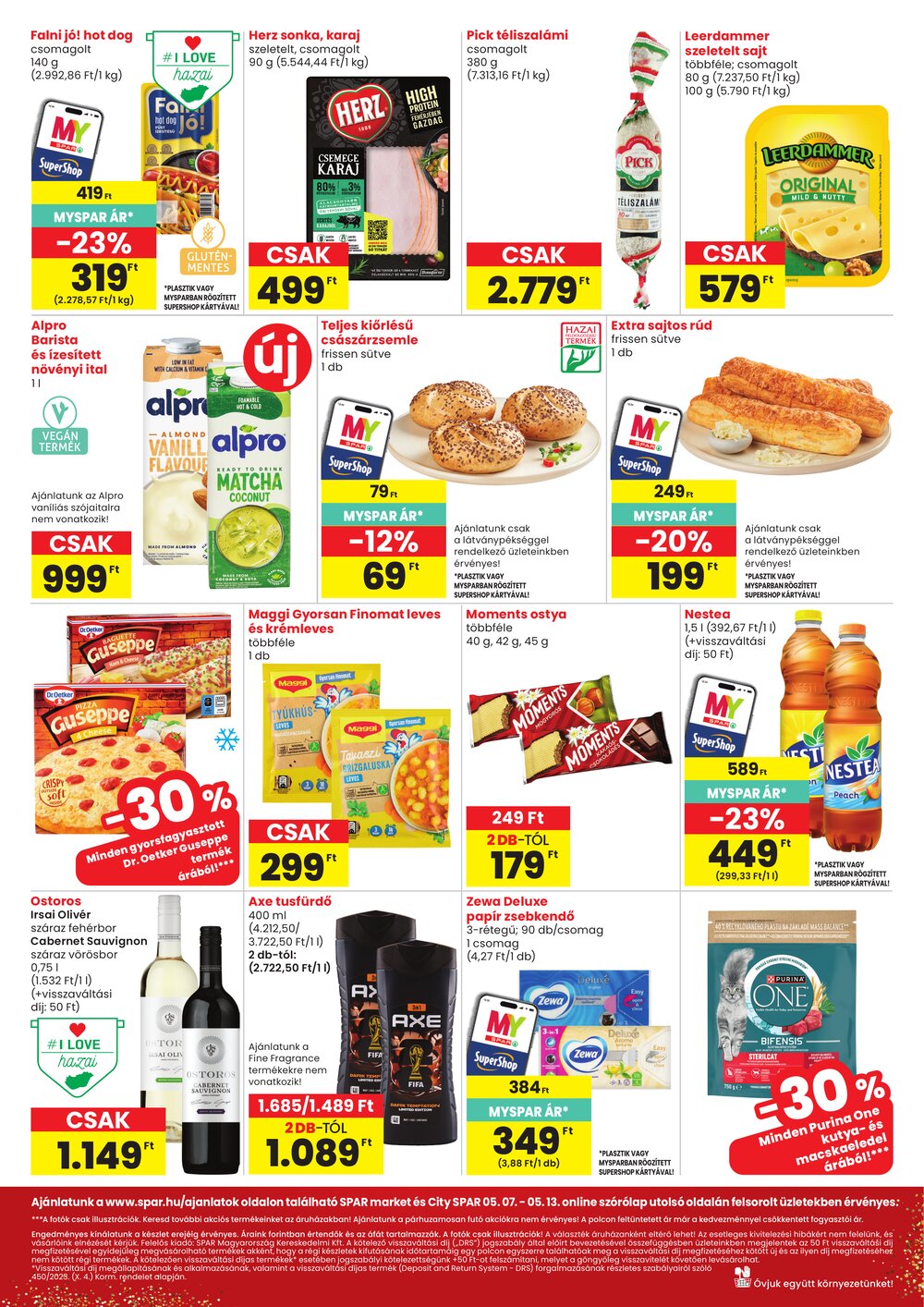 Spar Market akciós újság 2026.05.07-től - 2. oldal.