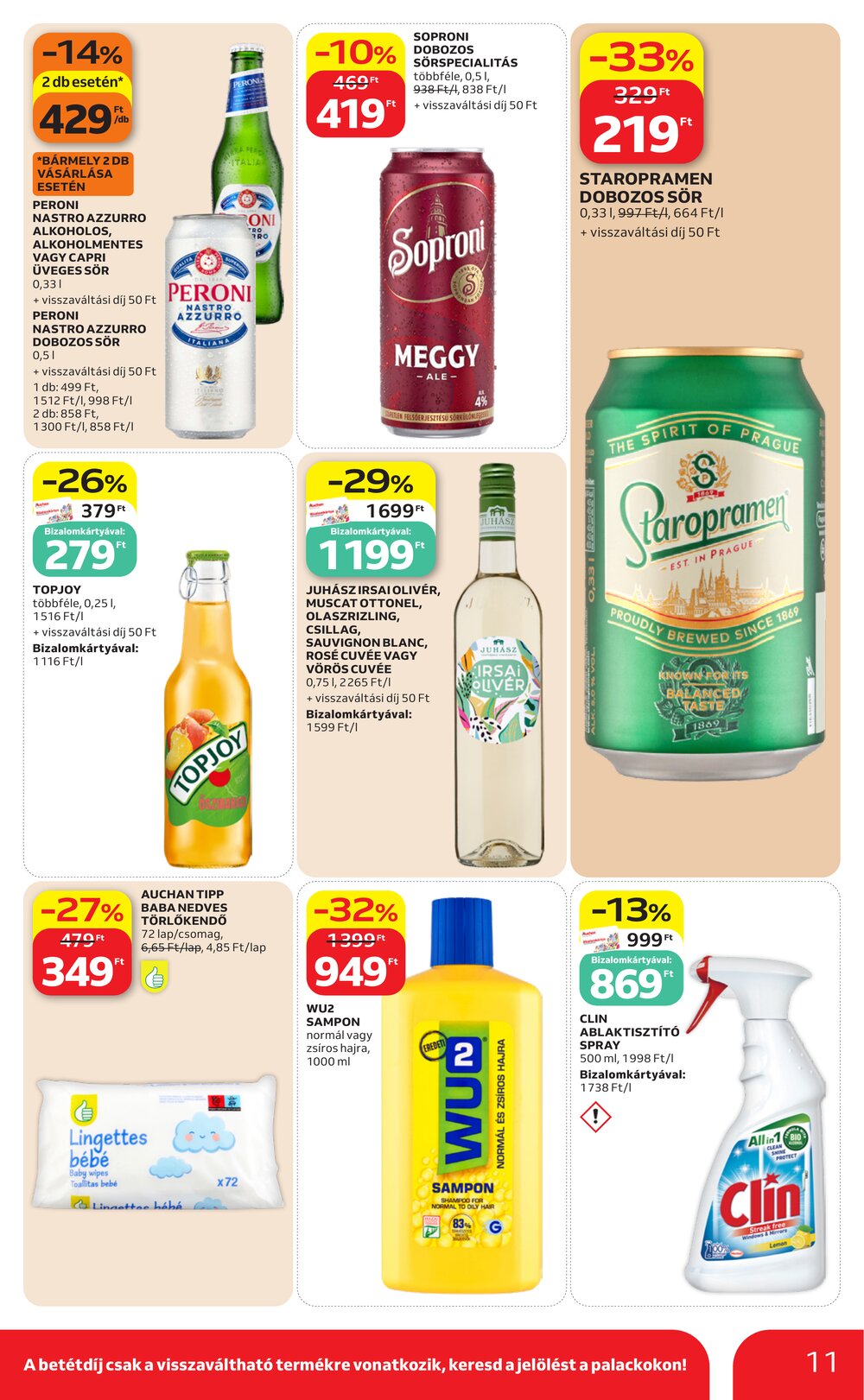 Auchan akciós újság 2026.05.07-től - 11. oldal.