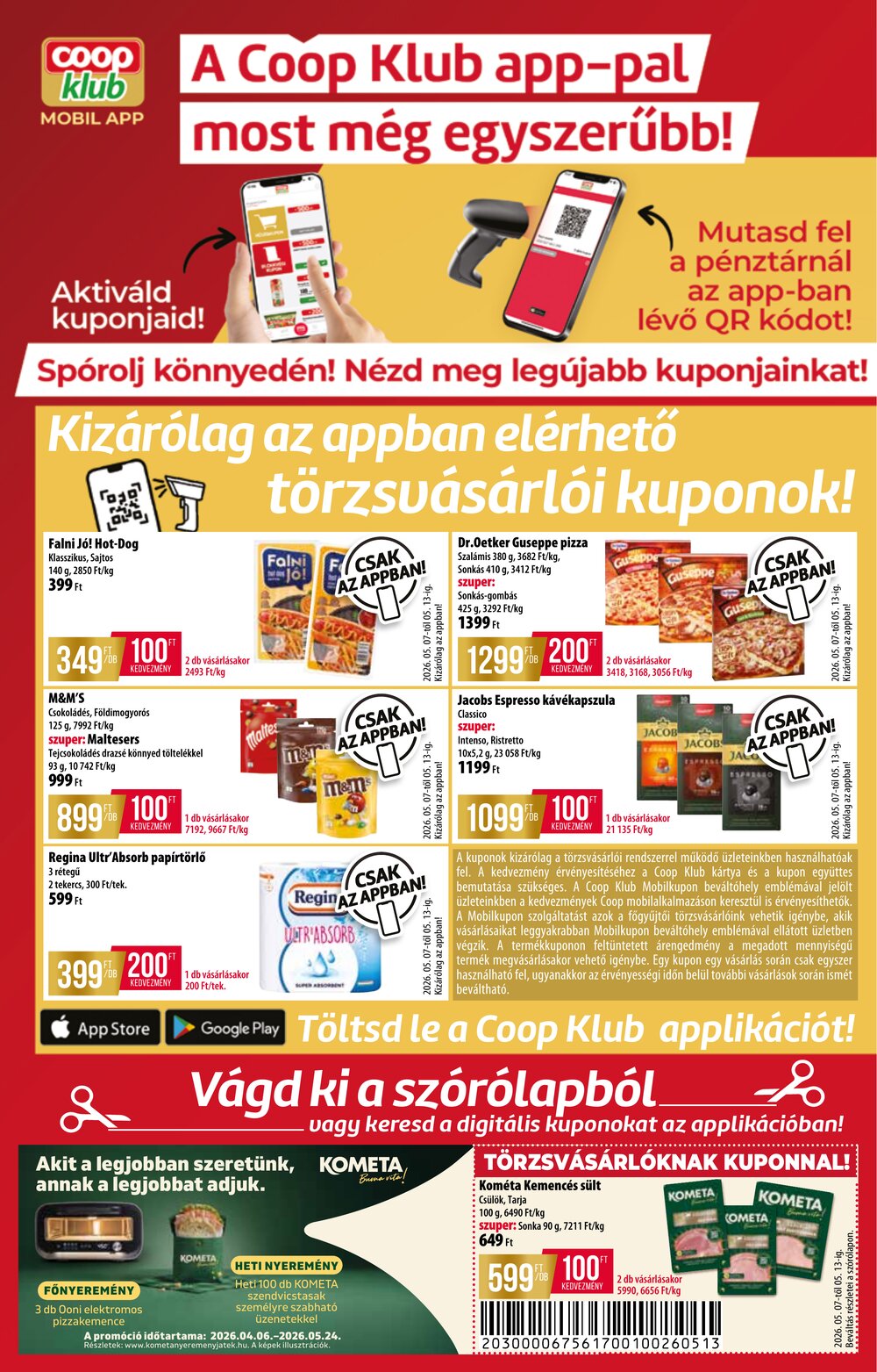 Coop akciós újság 2026.05.07-től - 12. oldal.
