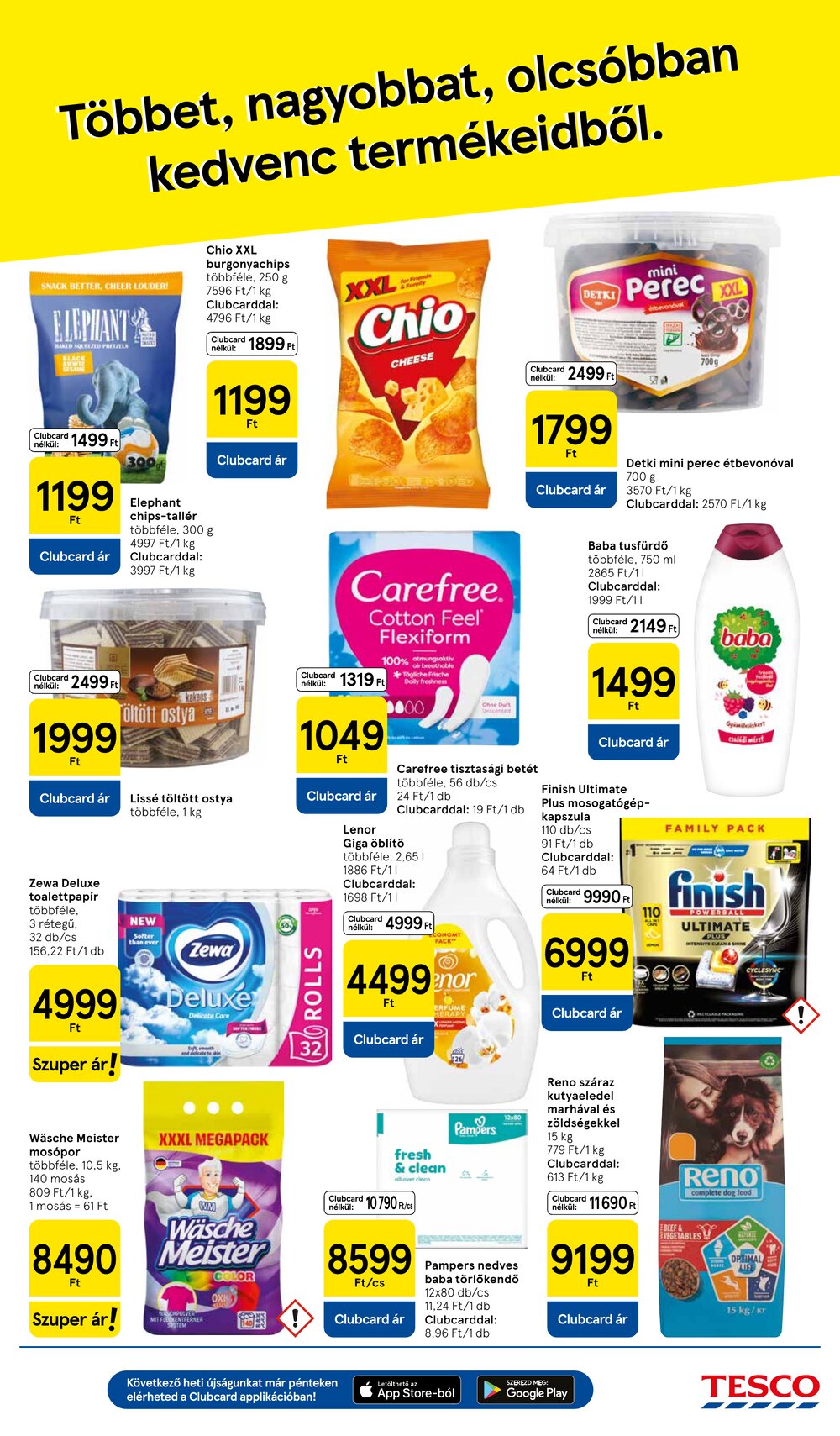 Tesco akciós újság 2026.05.07-től - 11. oldal.