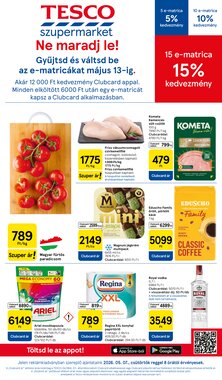 Tesco akciós újság 2026.05.07-től
