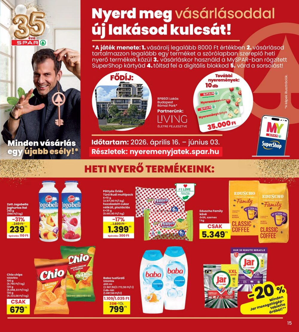 Interspar akciós újság 2026.05.07-től - 15. oldal.