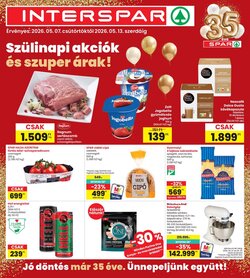 Interspar akciós újság 2026.05.07-től