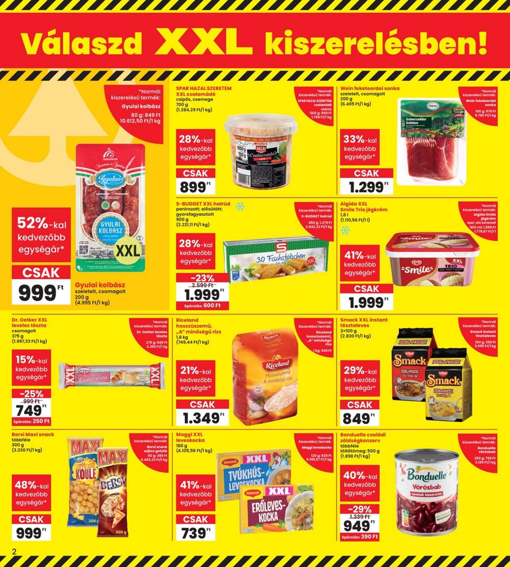 Interspar akciós újság 2026.05.07-től - 2. oldal.