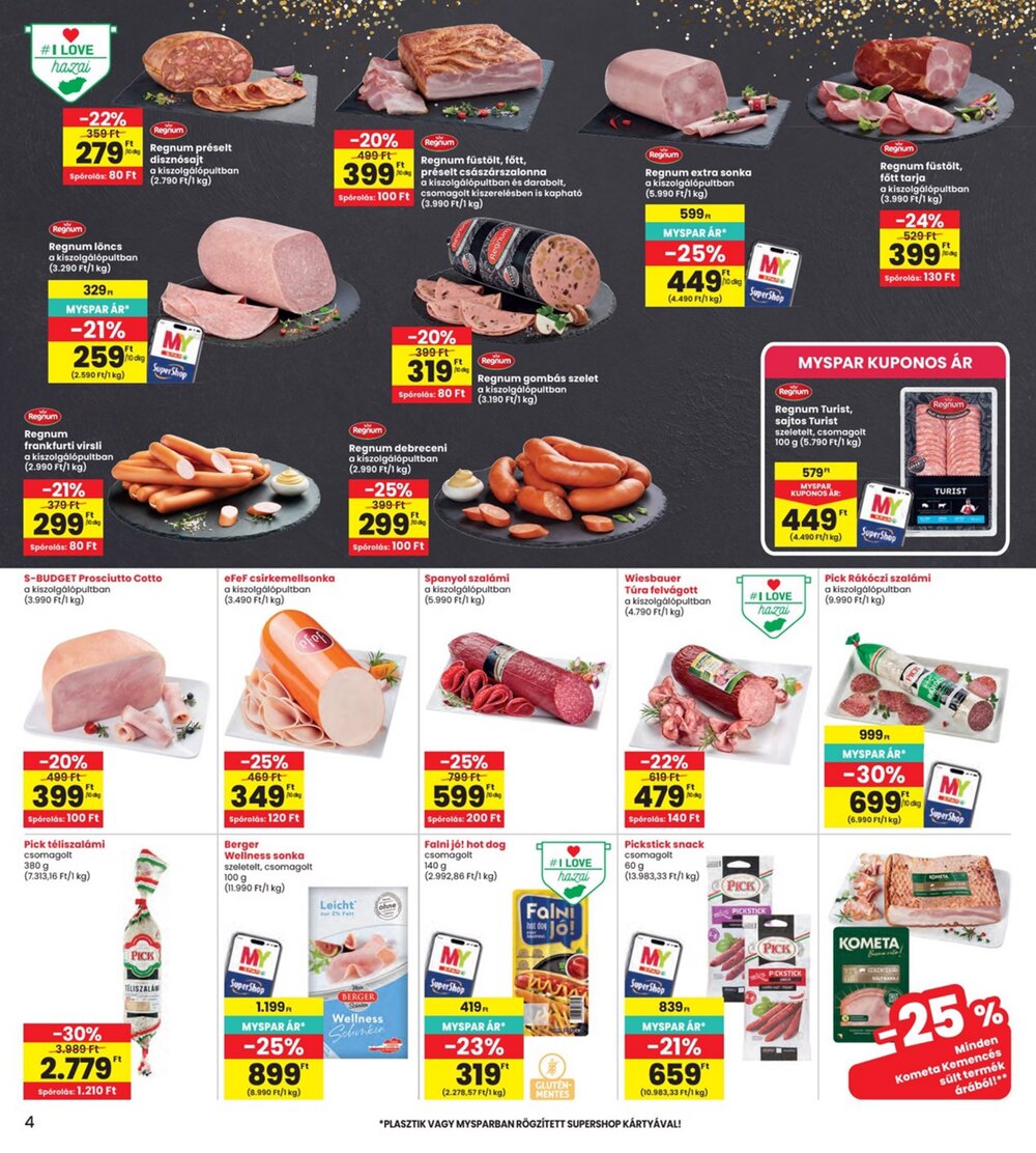 Interspar akciós újság 2026.05.07-től - 4. oldal.