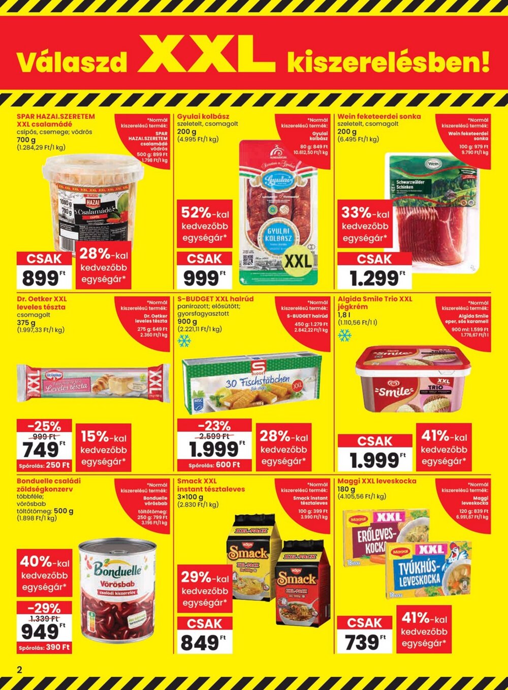 Spar akciós újság 2026.05.07-től - 2. oldal.