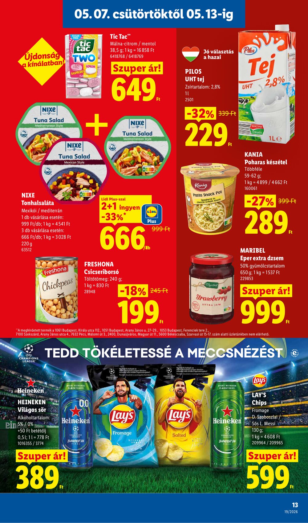 Lidl akciós újság 2026.05.07-től - 13. oldal.