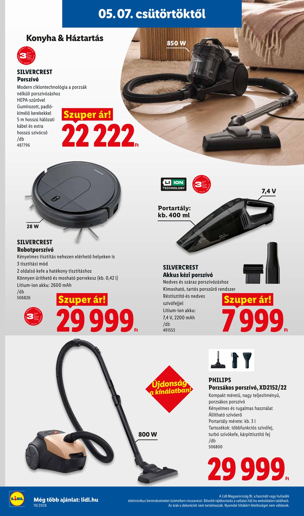 Lidl akciós újság 2026.05.07-től - 34. oldal.