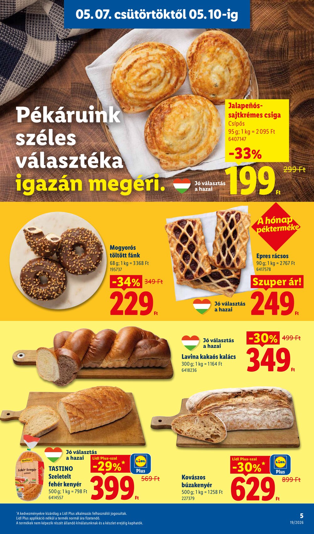 Lidl akciós újság 2026.05.07-től - 5. oldal.