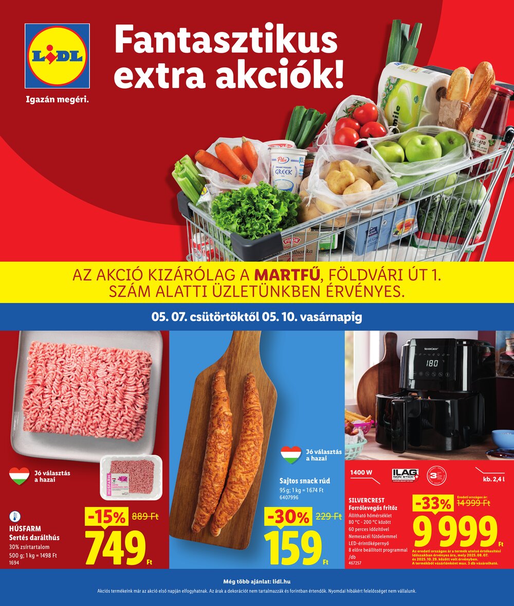 Lidl akciós újság 2026.05.07-től - 1. oldal.