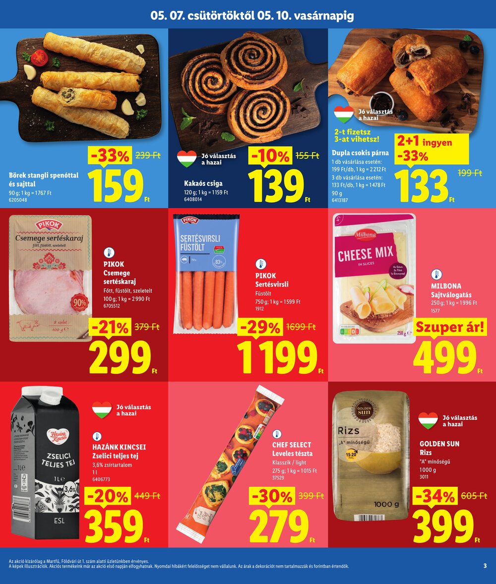Lidl akciós újság 2026.05.07-től - 3. oldal.