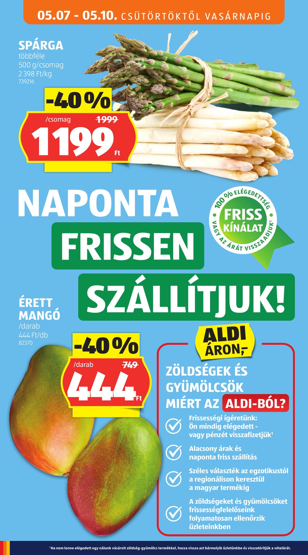 Aldi akciós újság 2026.05.07-től - 10. oldal.
