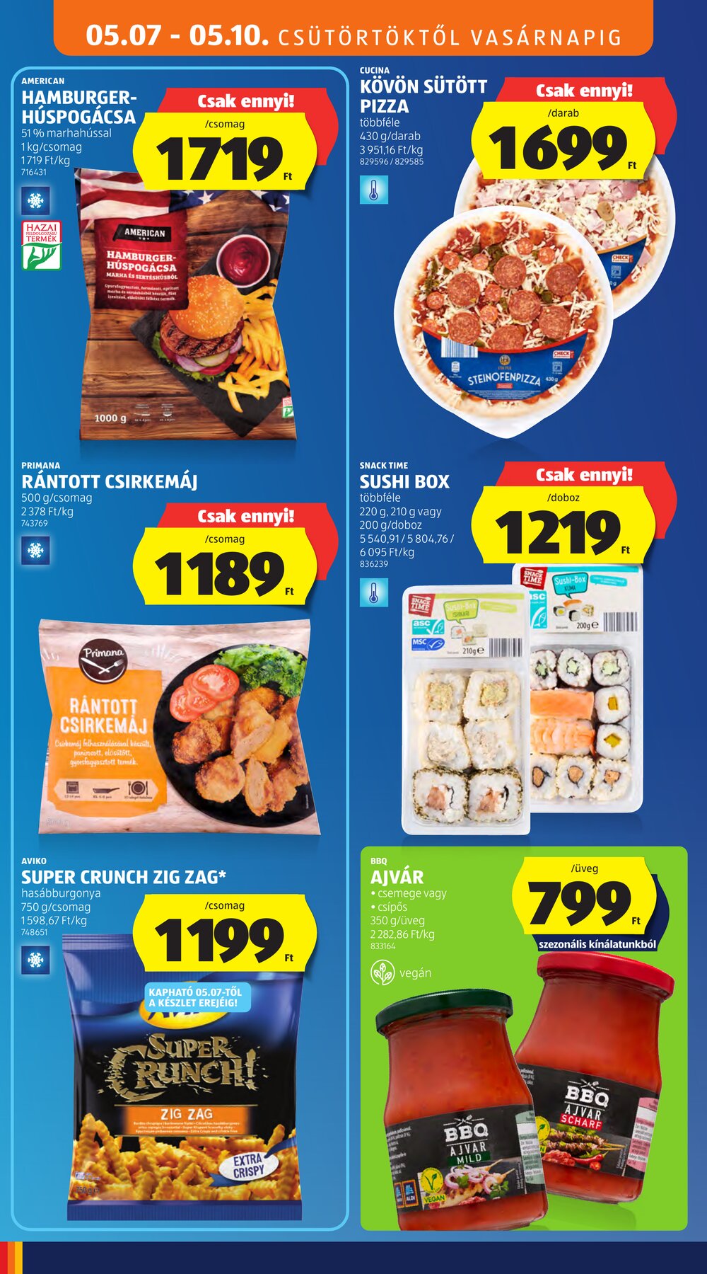Aldi akciós újság 2026.05.07-től - 12. oldal.