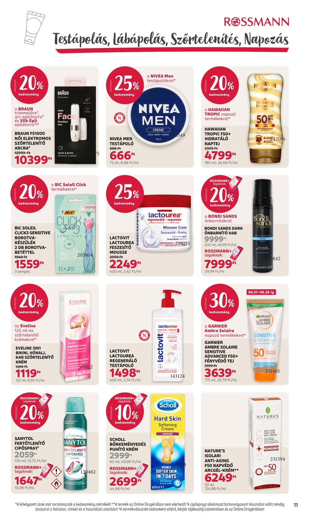 Rossmann akciós újság 2026.06.01-től - 13. oldal.
