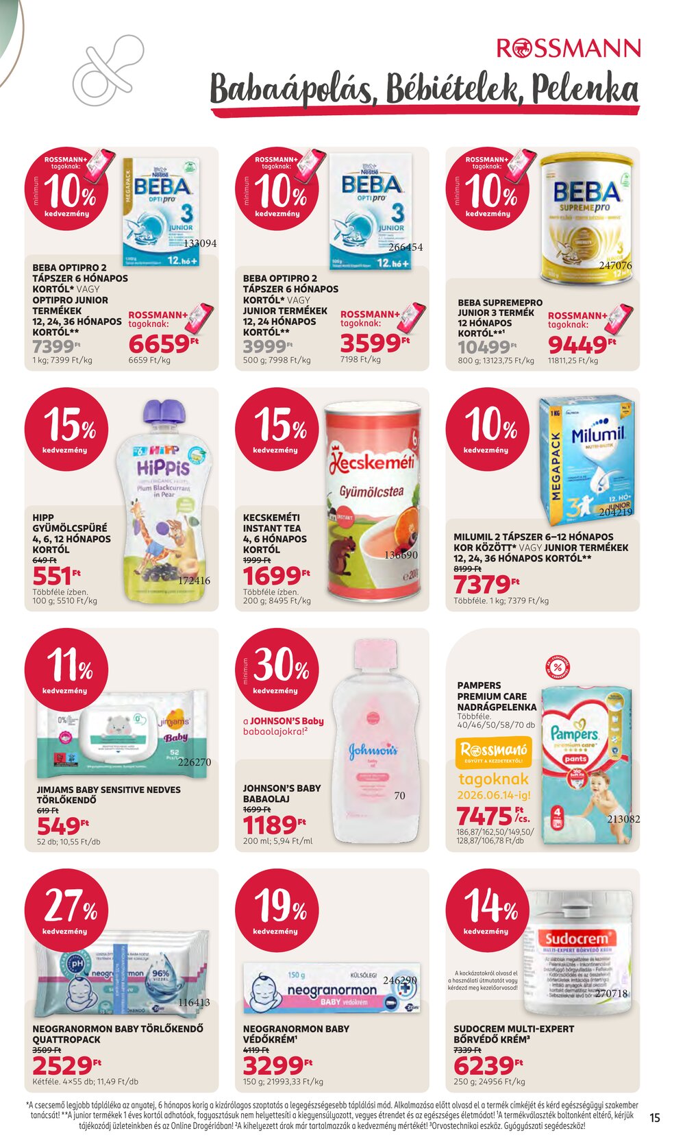 Rossmann akciós újság 2026.06.01-től - 17. oldal.