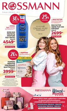 Rossmann akciós újság 2026.06.01-től