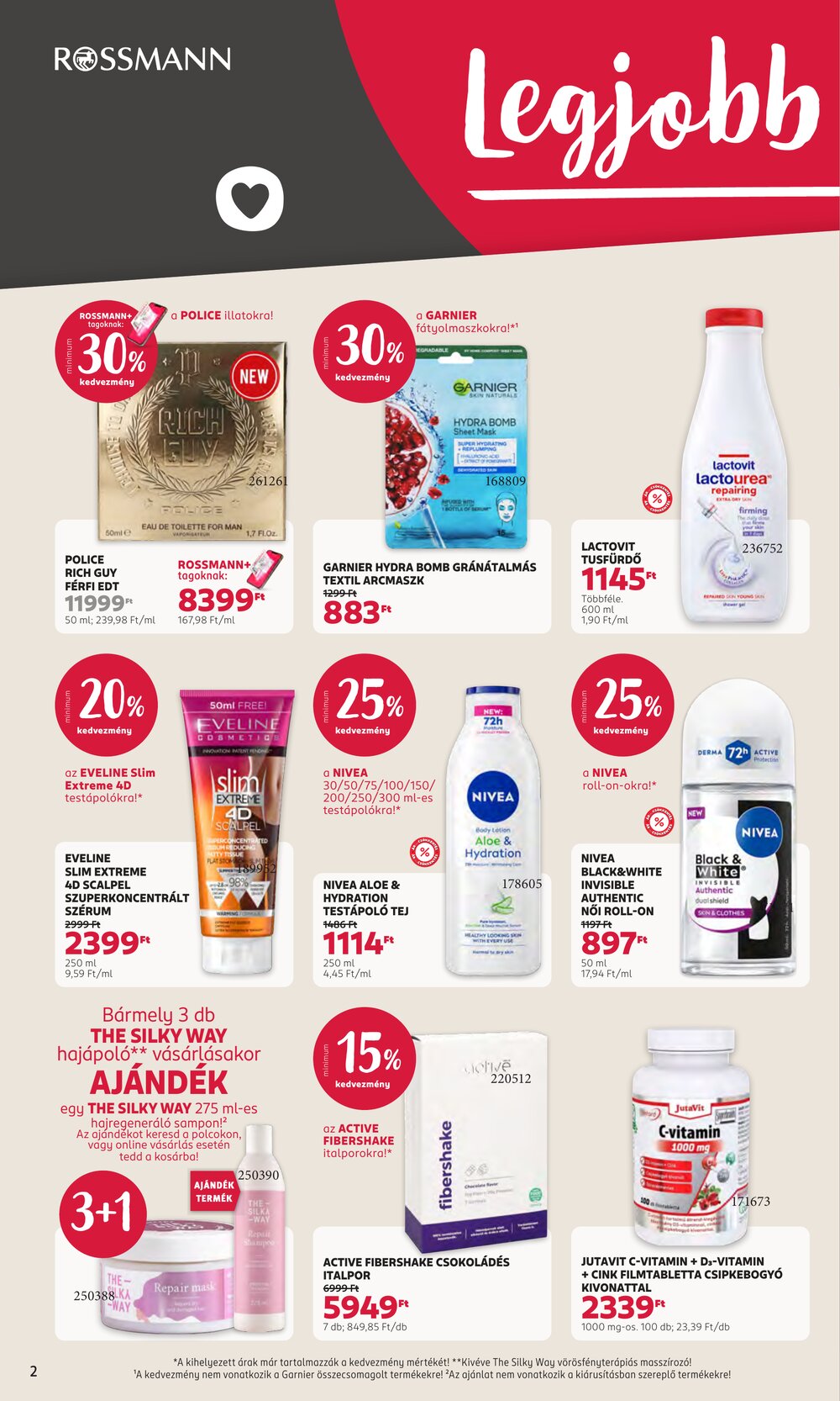 Rossmann akciós újság 2026.06.01-től - 2. oldal.