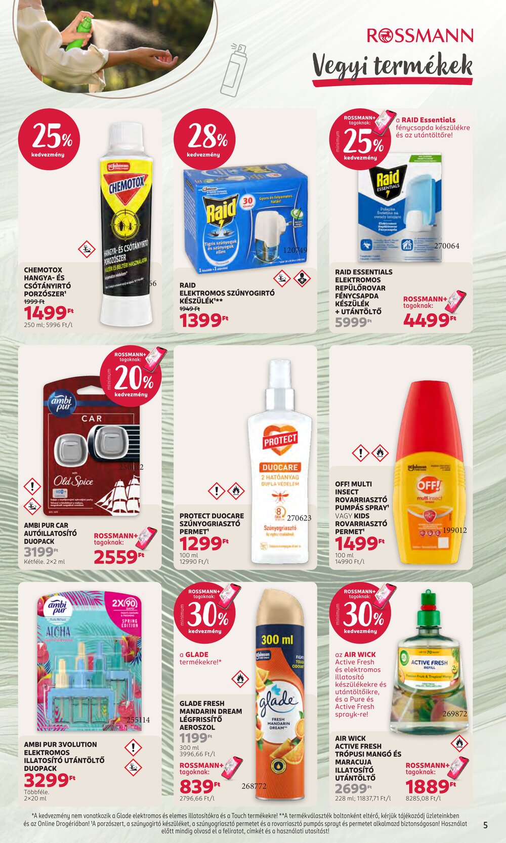 Rossmann akciós újság 2026.06.01-től - 5. oldal.