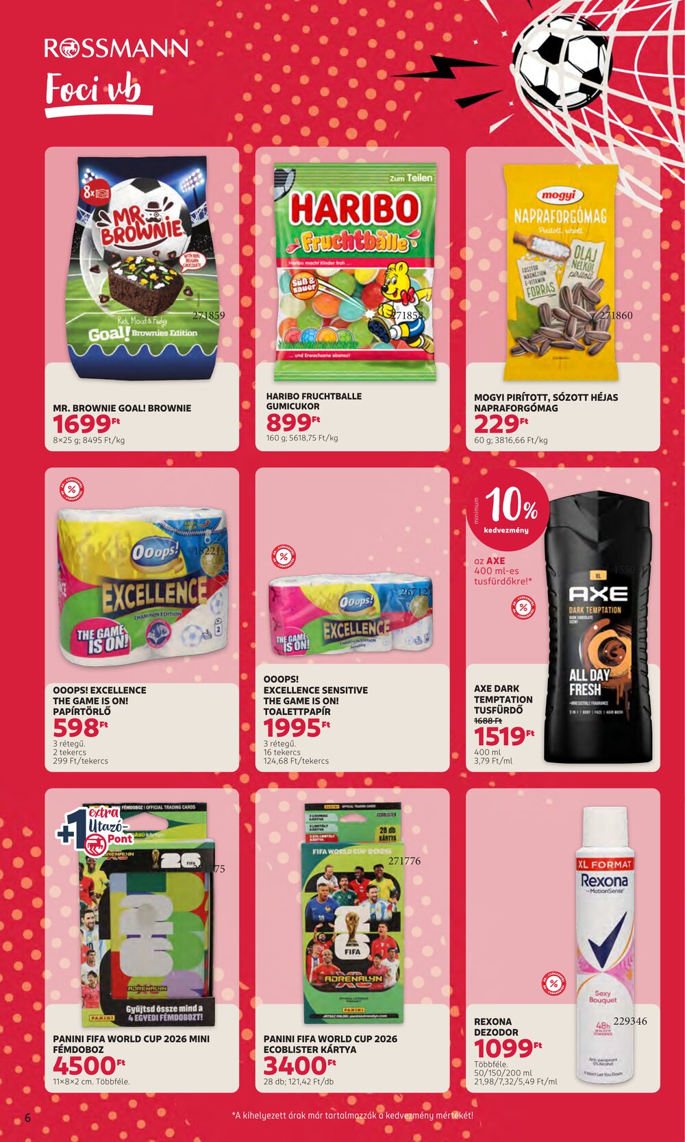 Rossmann akciós újság 2026.06.01-től - 6. oldal.