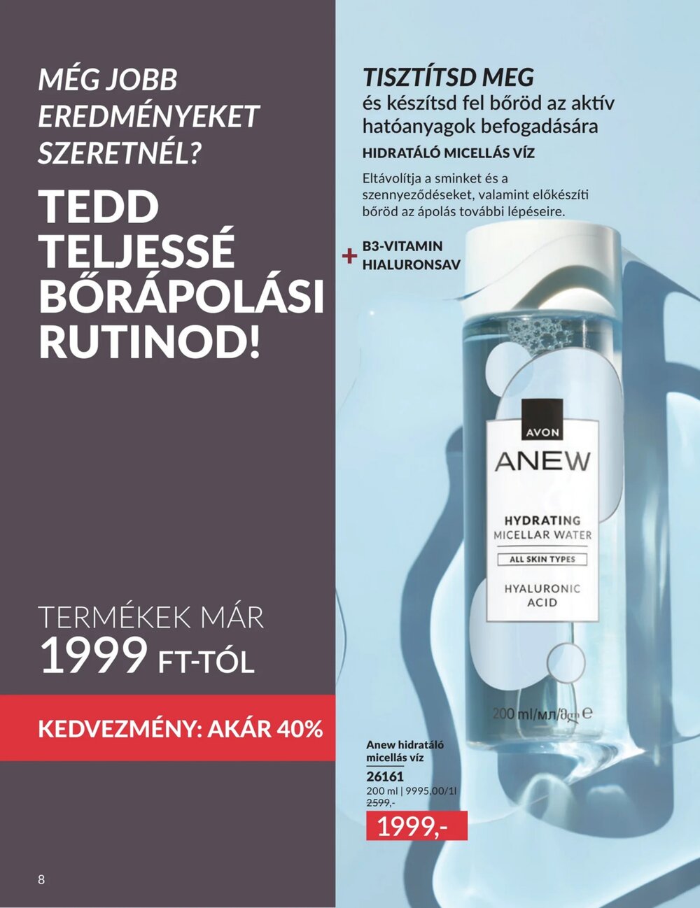 Avon akciós újság 2026.06.01-től - 8. oldal.