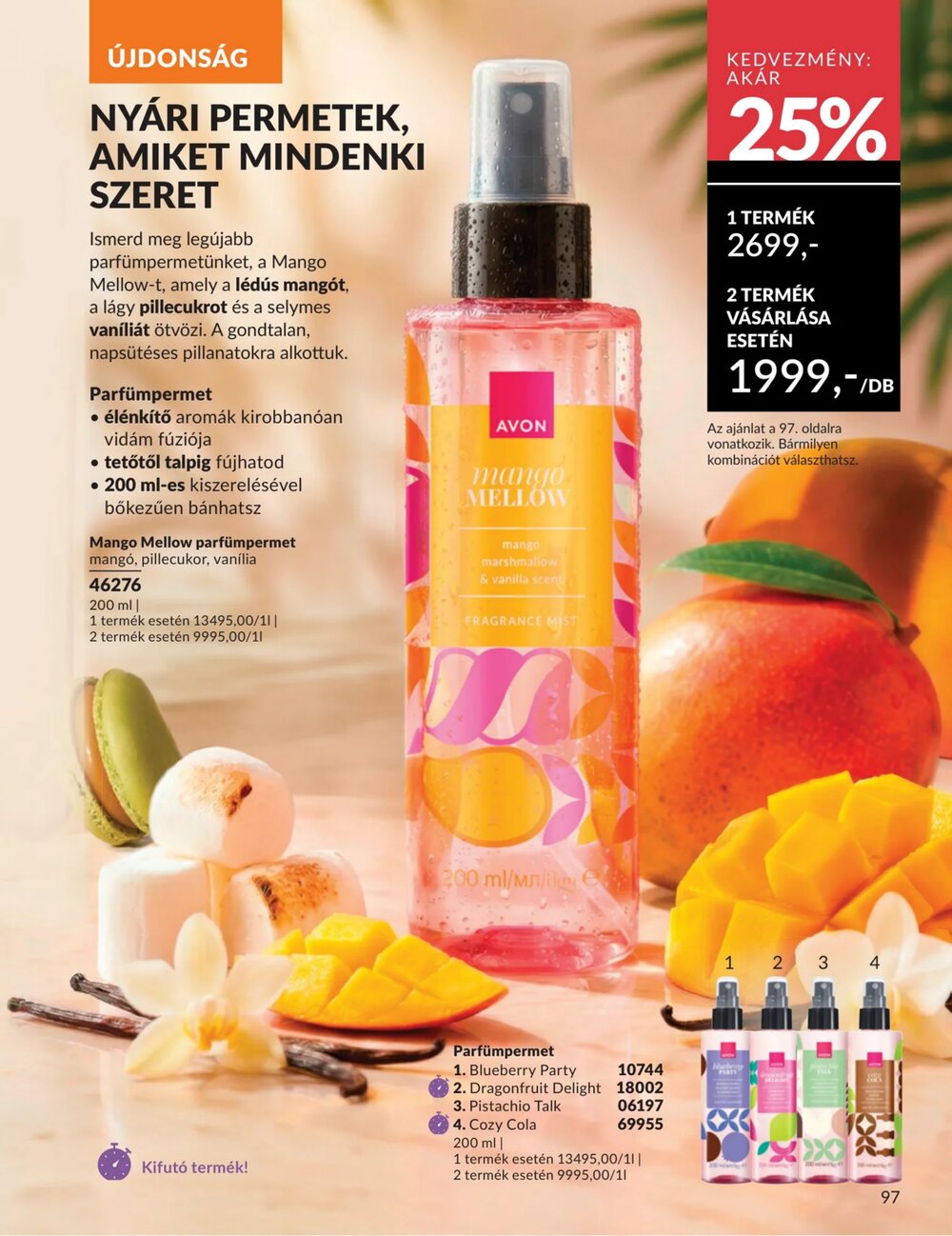 Avon akciós újság 2026.06.01-től - 97. oldal.