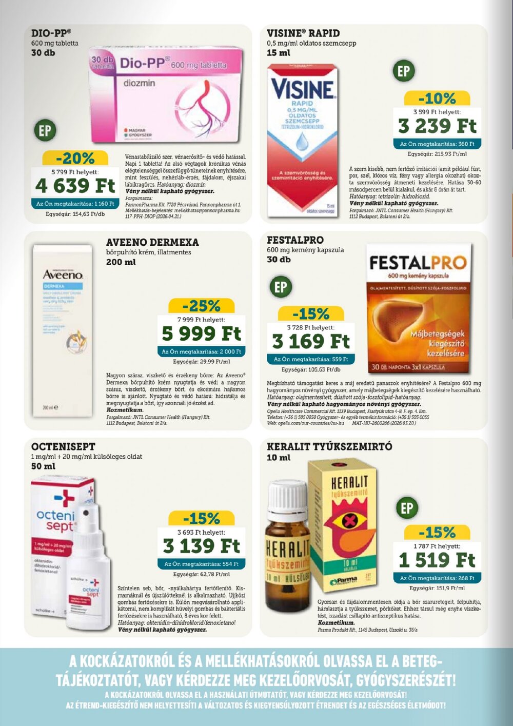 Mosoly Patikák akciós újság 2026.06.01-től - 4. oldal.