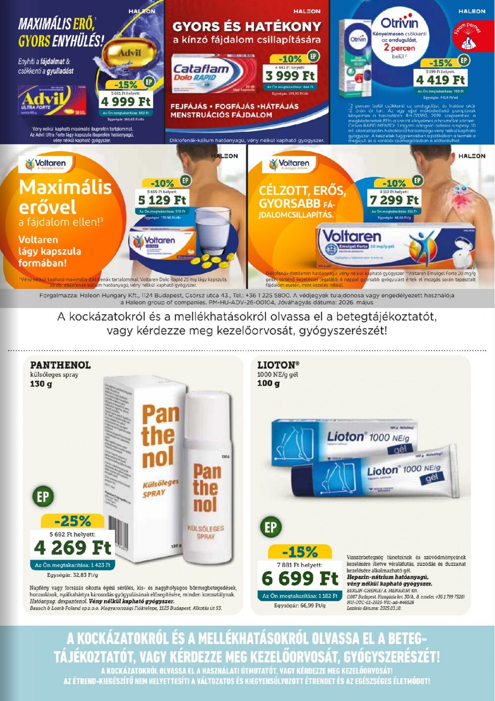 Mosoly Patikák akciós újság 2026.06.01-től - 5. oldal.