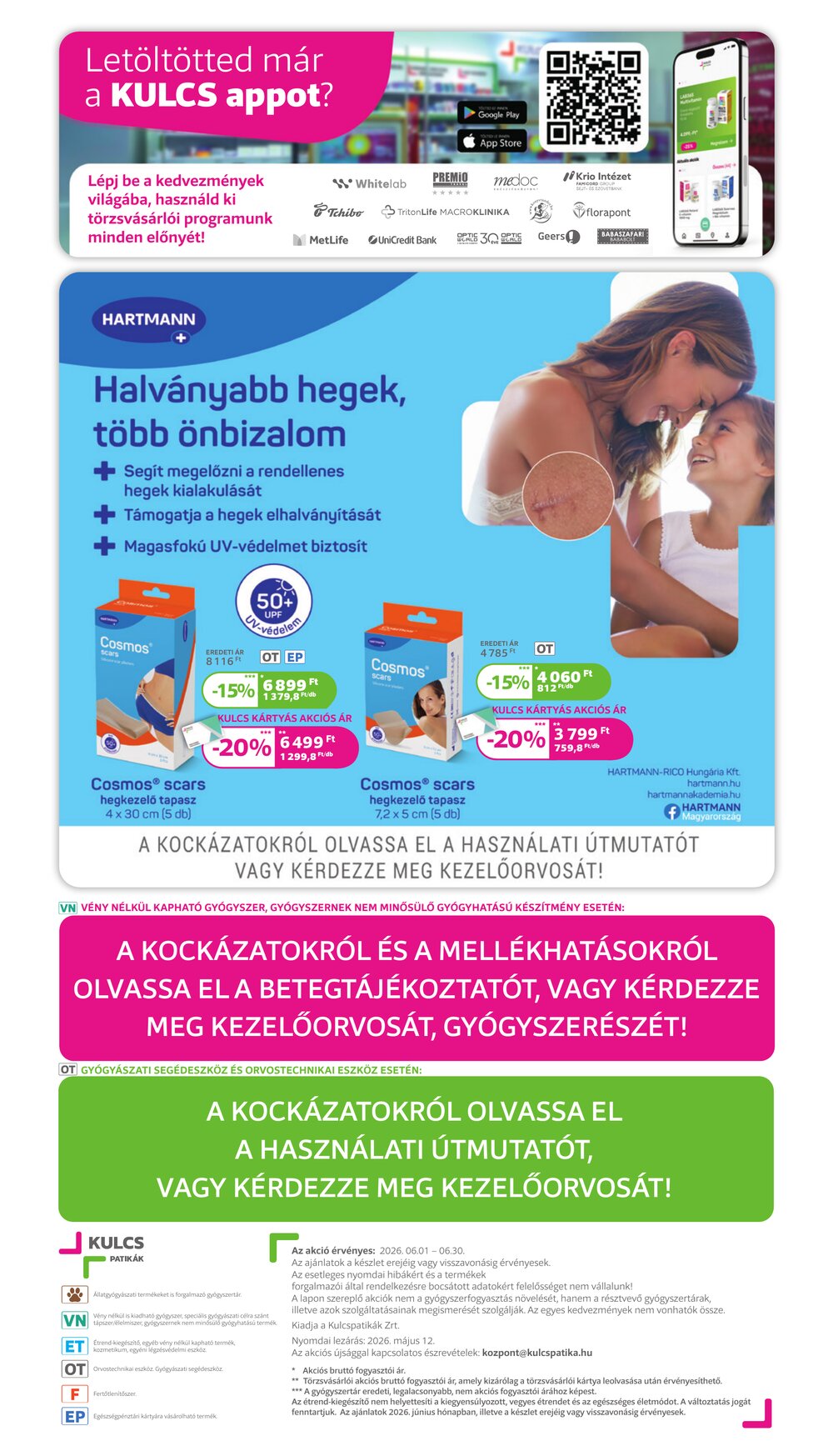 Kulcs Patika akciós újság 2026.06.01-től - 20. oldal.