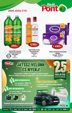 Reál akciós újság 2026.06.03-tól