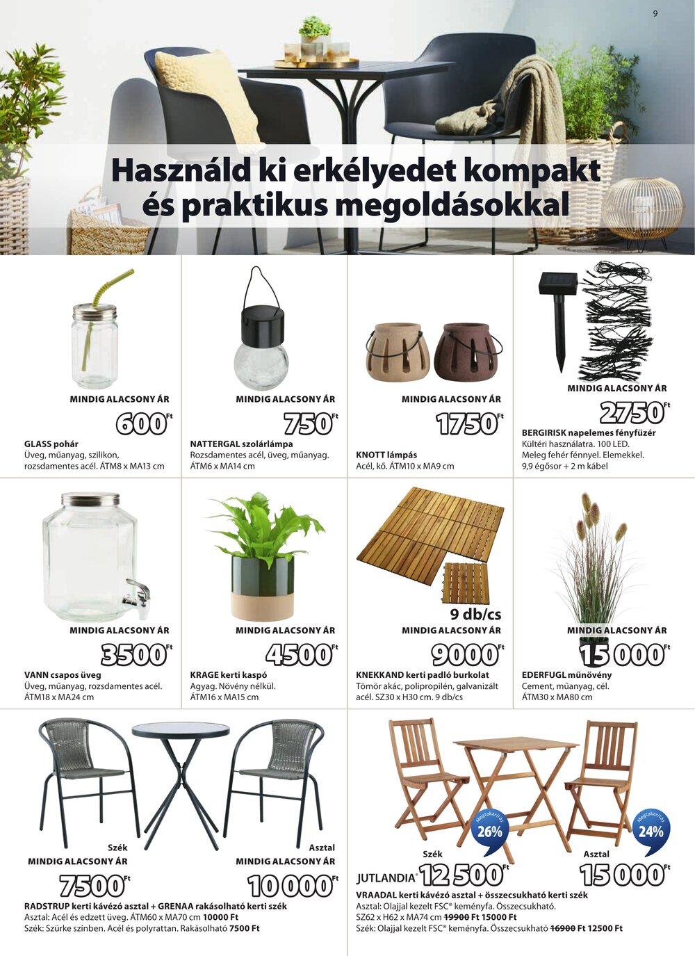 JYSK akciós újság 2026.06.03-tól - 10. oldal.