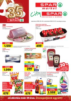 Spar Market akciós újság 2026.06.04-től