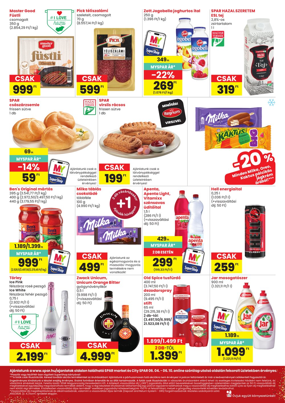 Spar Market akciós újság 2026.06.04-től - 2. oldal.